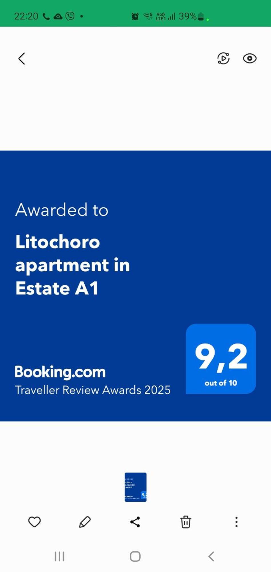Litochoro Apartment In Estate A1 Pokoj fotografie